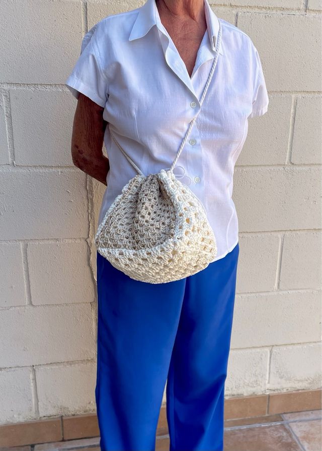 Bolso crochet: Bolso hecho a mano