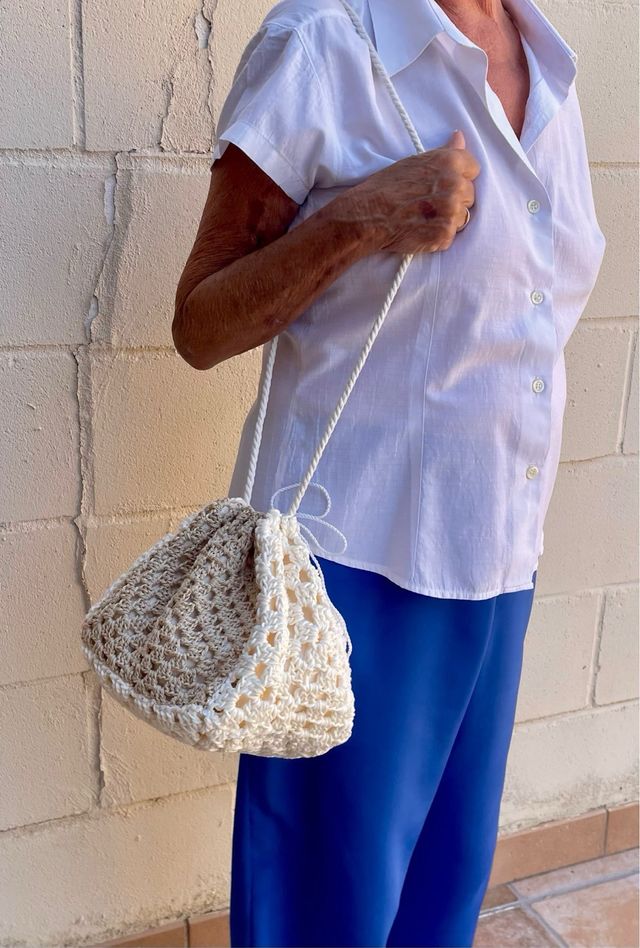 Bolso crochet: Bolso hecho a mano