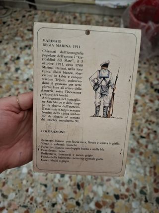 Soldatini Amati Regia Marina 1911