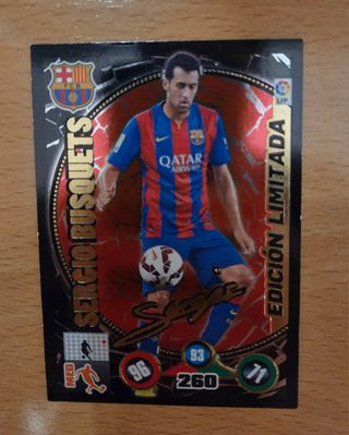 EDL FIRMADA ADRENALYN XL 2014-2015 SERGIO BUSQUETS