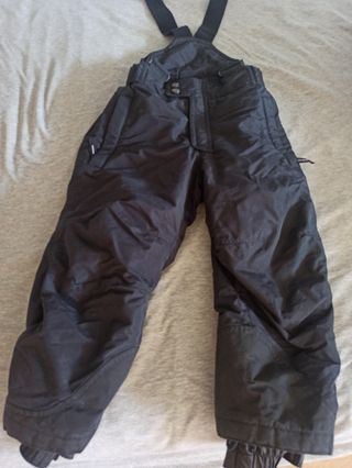 Mono esquí niño talla 4, color negro