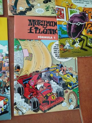 Lote 7 comic Mortadelo y filemon