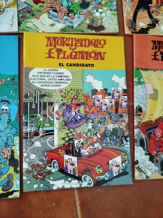 Lote 7 comic Mortadelo y filemon