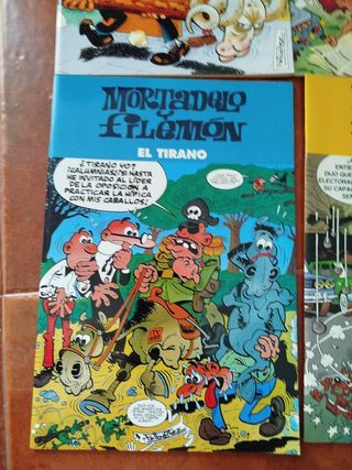 Lote 7 comic Mortadelo y filemon