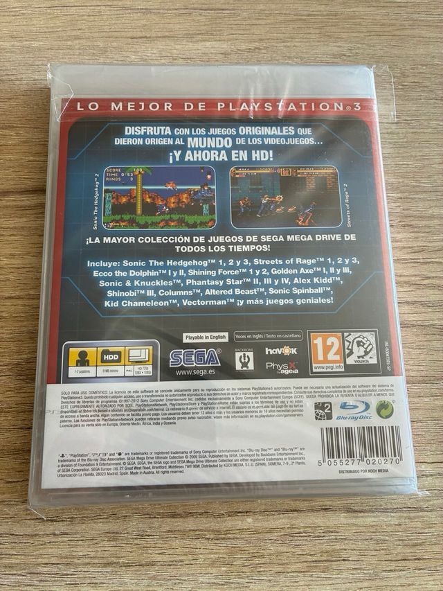 Mega Drive Ultimate Collection (Precintado) -PS3