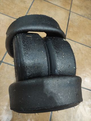 Juego de ruedas kart Mini