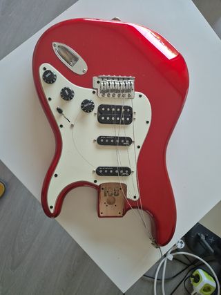 Cuerpo Guitarra Fender Stratocaster Rojo completo