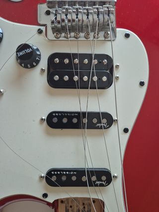 Cuerpo Guitarra Fender Stratocaster Rojo completo