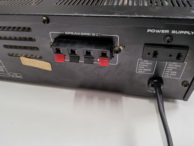Amplificador estéreo Fisher CA-224 2x35W