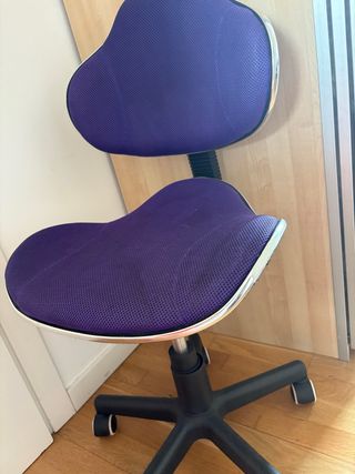 Silla escritorio morada