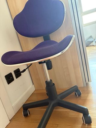 Silla escritorio morada