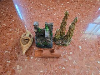 Decoración pecera: 4uds