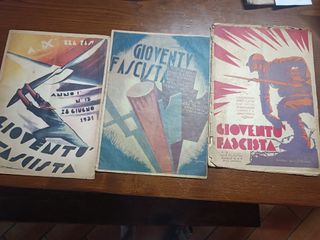 Gioventù Fascista: 3 riviste d'epoca