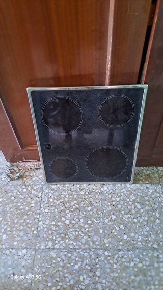 Placa vitrocerámica 4 fuegos