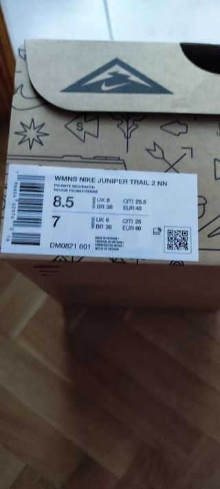 Zapatillas Nike Trail 2 rojas - Talla 40