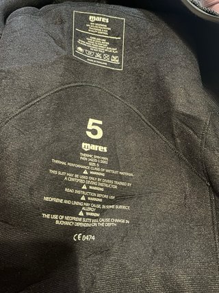 Traje neopreno Mares Thermic talla 5