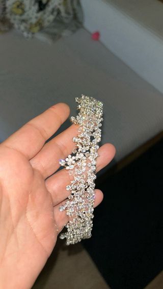 Tiara novia - Plata y briilantes. Novias Pina