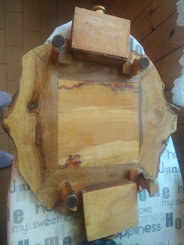 Ajedrez Artesanal de Raíz de  Olivo