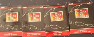 DVDs El Mundo en Guerra (6 unidades)