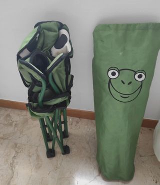 Silla Plegable Rana Infantil con su funda