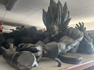 Busto Goku - Figura DBZ tamaño real.