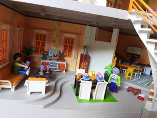 Casa amueblada Playmobil 3 plantas