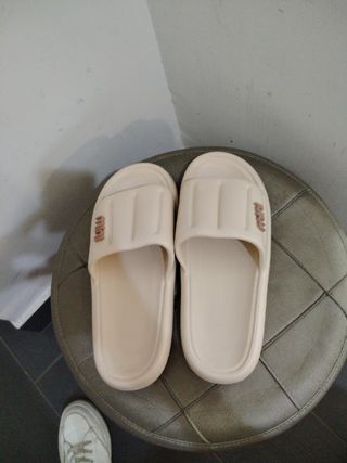 Ciabatte Uomo Beige N.42