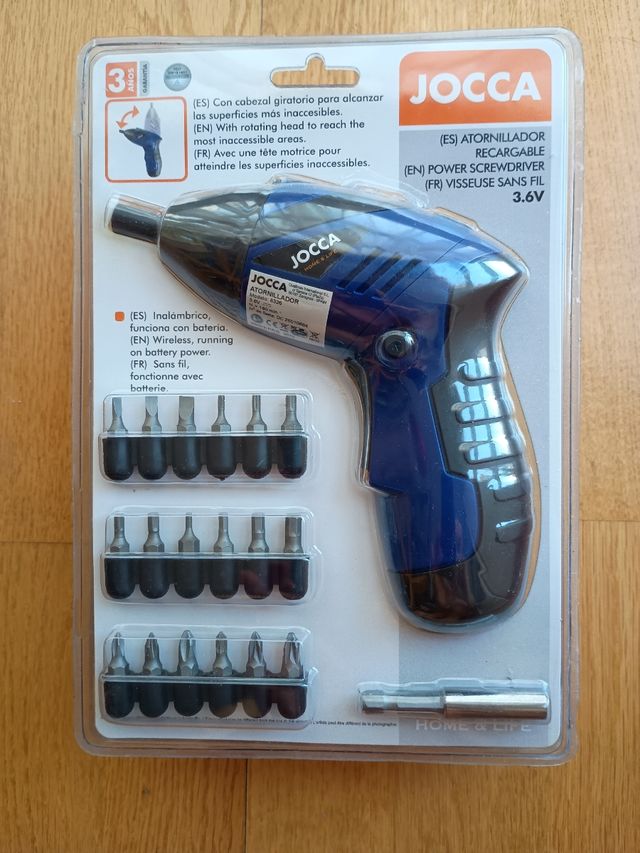 Atornillador Jocca 3.6V Recargable