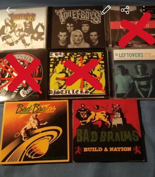 CDs Punk-Rock: 8 discos varios OFERTA