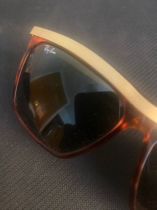 Gafas Ray-Ban marrón-doradas