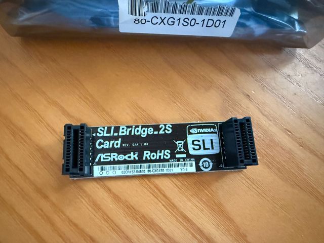 Puente SLI ASRock - NVIDIA