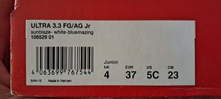 Botas PUMA niño talla 37