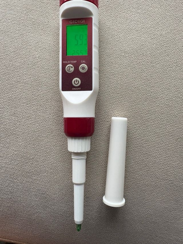 MEDIDOR PH DE ALIMETOS GIDIGI NUEVO A ESTRENAR