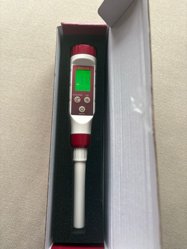 MEDIDOR PH DE ALIMETOS GIDIGI NUEVO A ESTRENAR