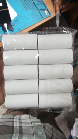 8 Rollos Papel Impresora 58mm