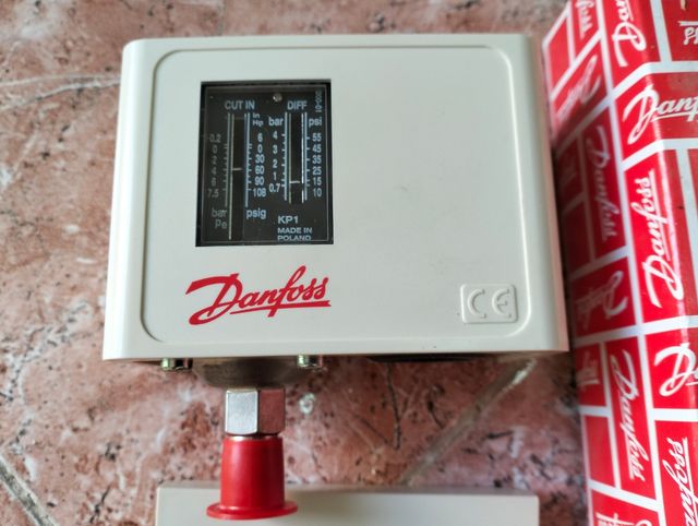 Presostato Danfoss KP1 - Control de Baja Presión