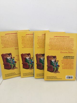 Libros de Gerónimo Stilton.
