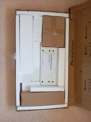 Armario con espejo baño