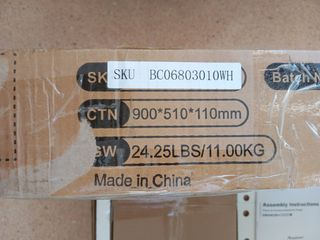 Armario con espejo baño