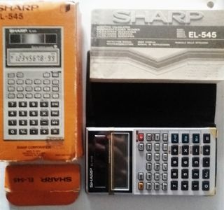 Calculadora científica solar Sharp EL-545 EL-515S