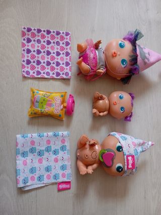 Muñecas Bellies - 3 unidades