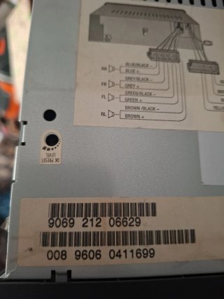 Radio Cassette Renault Mégane I