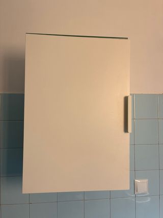 Armario baño blanco 58x40cm. Godmorgon. Ikea.
