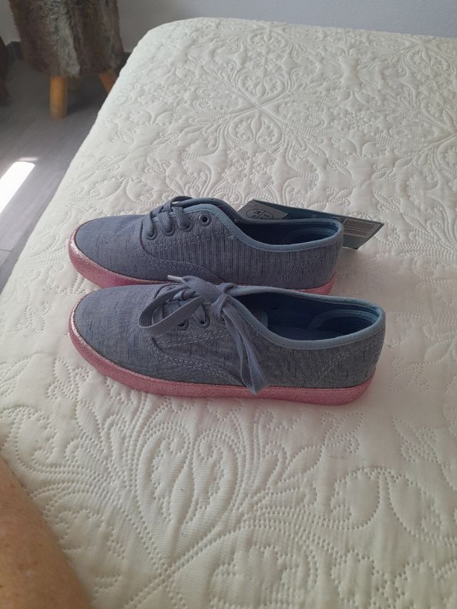 Zapatillas Pepperts! niña - Azul/Rosa