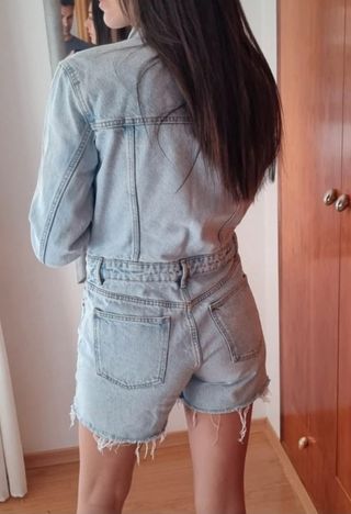 Mono vaquero Zara 