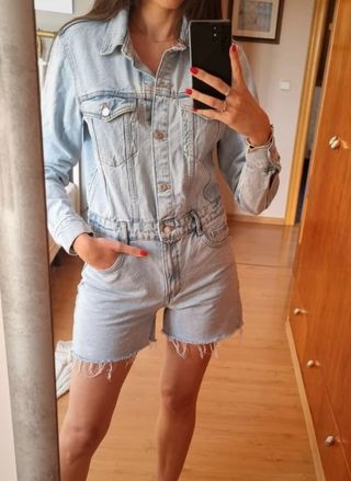 Mono vaquero Zara 