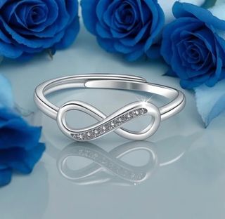 Anillo Infinito Plata 925