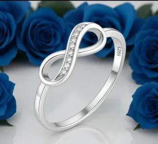 Anillo Infinito Plata 925