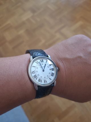 Reloj Cartier Ronde Solo de hombre