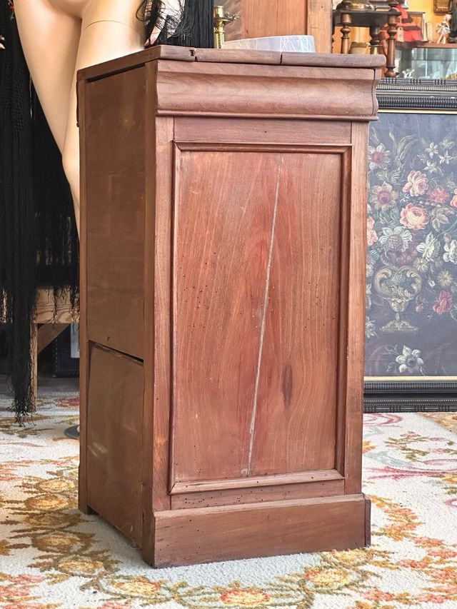 Mesilla noche antigua madera